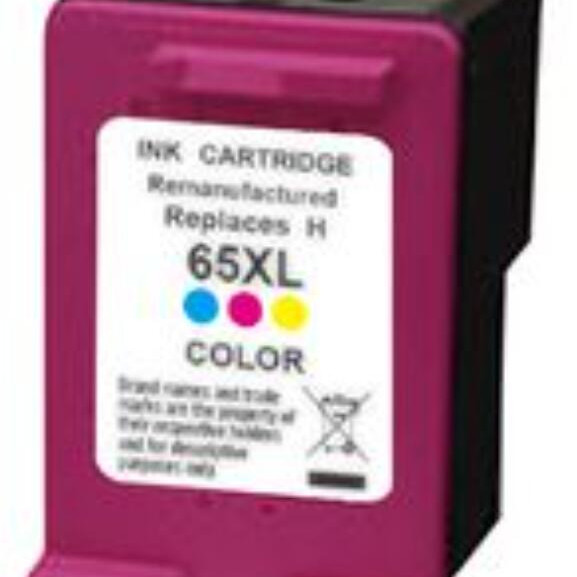 Hp 65xl Tri Color Ink Cartridge Compatible