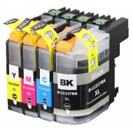 Brother LC237XLBK/ LC235XL ink Cartridges (BK+C+M+Y) Full set