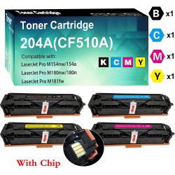 HP 204A CF510A toner cartridge compatible for LaserJet M154 M180 M181