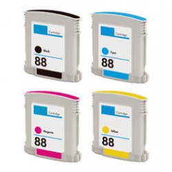 HP 88XL BK+C+M+Y 69/28ml Ink Cartridge Whole Set